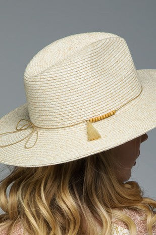Duo Toned Panama Hat