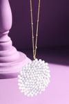 Beaded Circle Necklace