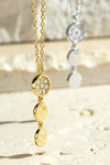 Brass Three Tier Necklace