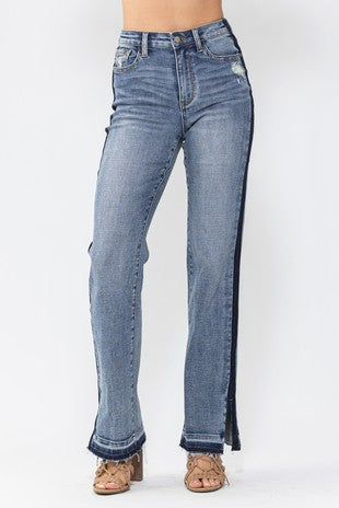 Judy Blue HW Side Seam Straight