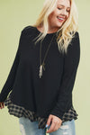 Ruffled Hem Tunic