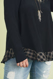 Ruffled Hem Tunic