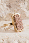 Glittering Druzy Ring