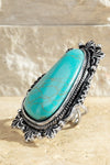 Natural Stone Cuff Ring