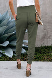 Pleated Banded Pants