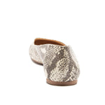 Snakeskin Print Ballet Flats