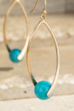 Semi-Precious Drop Dangles