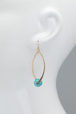Semi-Precious Drop Dangles