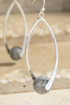 Semi-Precious Drop Dangles