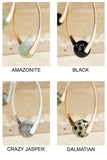 Semi-Precious Drop Dangles