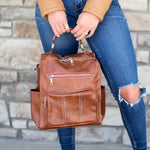 Rylee Backpack-Cognac