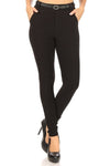 Tummy Control Treggings-Belt Loops