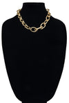 Mixed Linked Chain Necklace