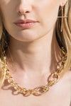 Mixed Linked Chain Necklace