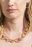 Mixed Linked Chain Necklace