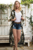 Tie-dye Angel Sleeve Kimono