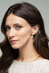 Metal Link Dangle Hoops