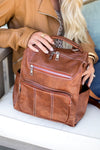 Rylee Backpack-Cognac