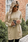 Pocketed Knit Pullover