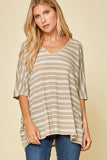 Dolman Stripe Top