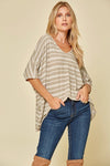 Dolman Stripe Top