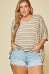 Dolman Stripe Top