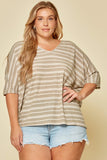 Dolman Stripe Top