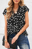 Dots & Lace Top