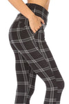 New Plaid Treggings
