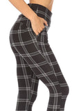 New Plaid Treggings