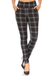 New Plaid Treggings