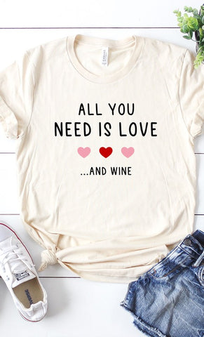 Love & Wine Tee