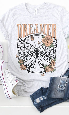 Retro Dreamer Butterfly Tee