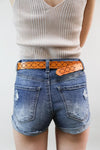 Bohemian Punch Out Belt