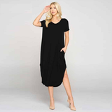 Black T-Shirt Dress