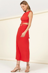 01-Cutout Midi Dress
