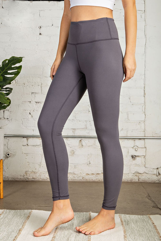 Rae Mode Leggings-Charcoal