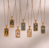 Tarot Card Necklace