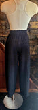 Boho Broad Leg Pants-Black